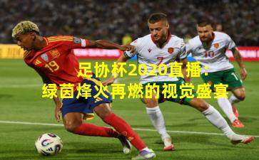 足协杯2020直播：绿茵烽火再燃的视觉盛宴